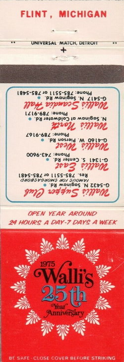 Wallis Drive-In - Matchbook (newer photo)